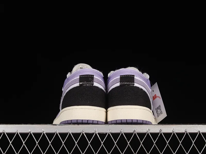 All Categories Air Jordan Jordan Series Basketball Shoes Air Jordan 1 Low Z Edition Air Jordan 1 Low AJ1 Joe 1 Mi White Purple Retro Culture Leisure Sports Shoes DZ4135-002
